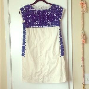 Madewell embroidered dress
